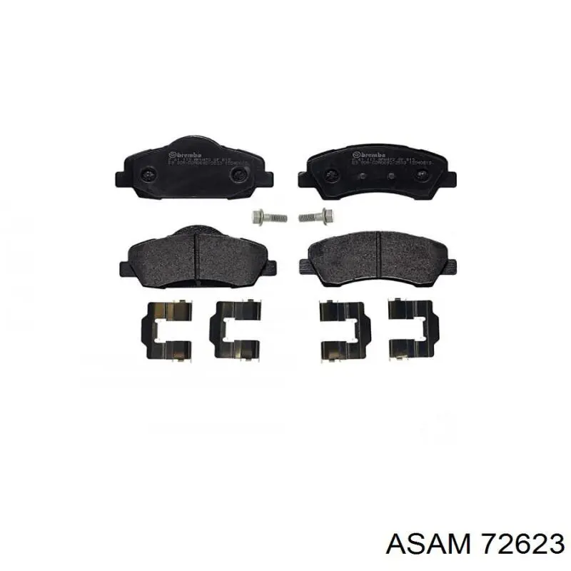 Купить 72623 Asam Колодки тормозные