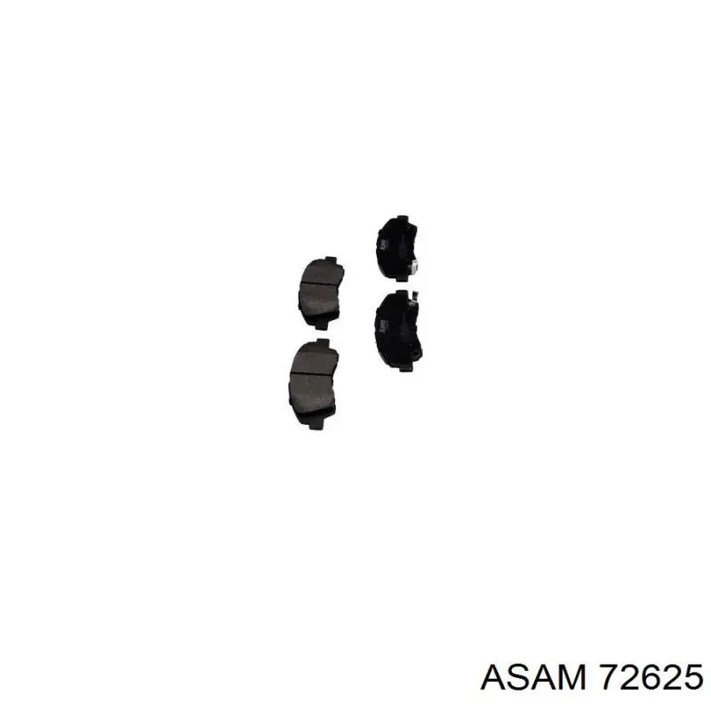 Купить 72625 Asam Колодки тормозные
