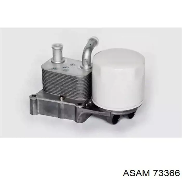 73366 Asam радиатор масляный (холодильник, под фильтром)