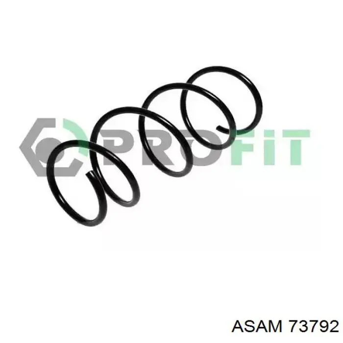 Пружина амортизатора передняя Asam 73792 цена, от 13.19 USD