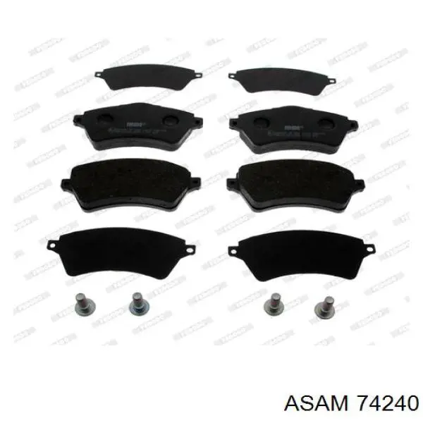 Колодки Asam 74240 цена, от 19.26 USD
