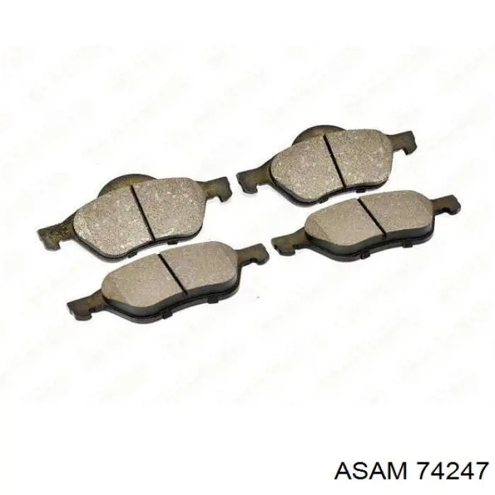 Передние тормозные колодки 74247 Asam