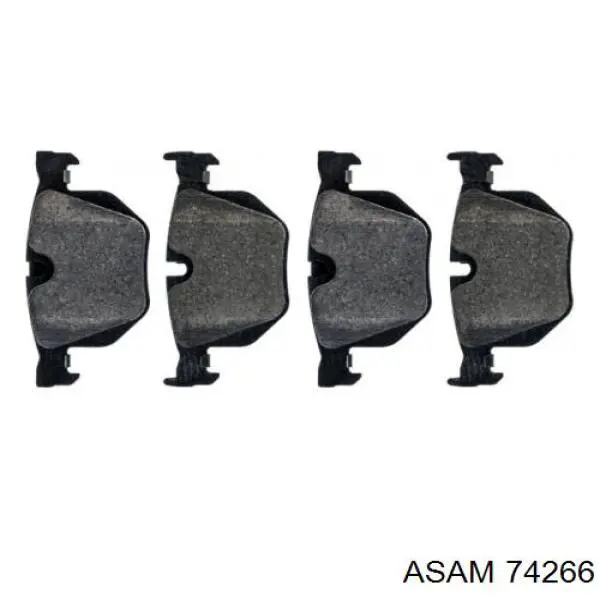 Колодки дисковые  Asam 74266 цена, от 13.53 USD