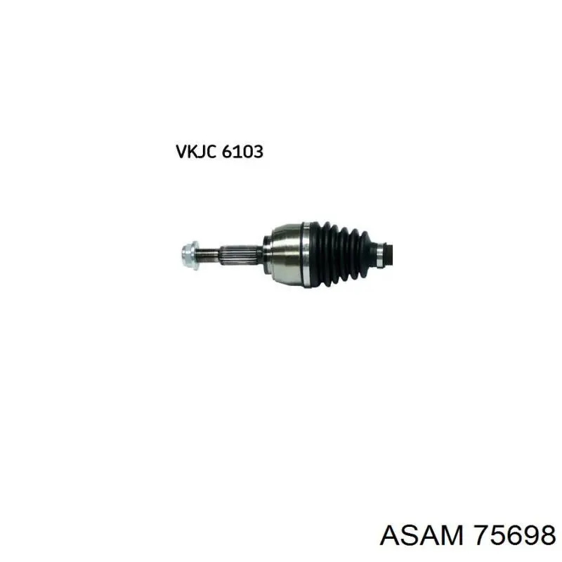 Левая полуось 7711135420 Renault (RVI)