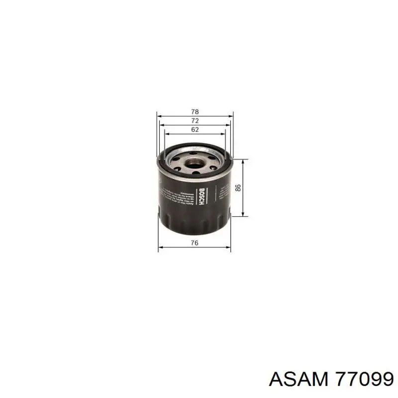 Купить 77099 Asam Фильтр центробежный очистки масла