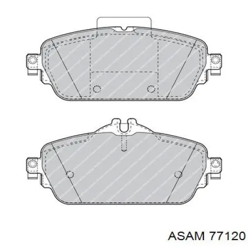 Колодки Asam 77120 цена, от 19.84 USD