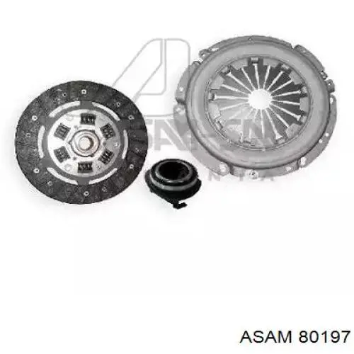 Комплект сцепления (3 части) Asam 80197 цена, от 134.23 USD