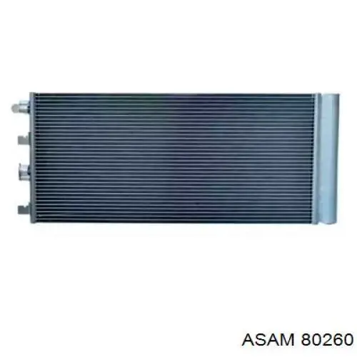 80260 Asam радиатор кондиционера