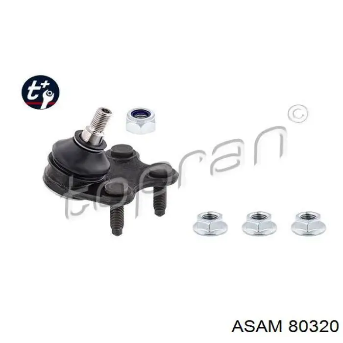 Нижняя левая шаровая опора Asam 80320 цена, от 10.41 USD