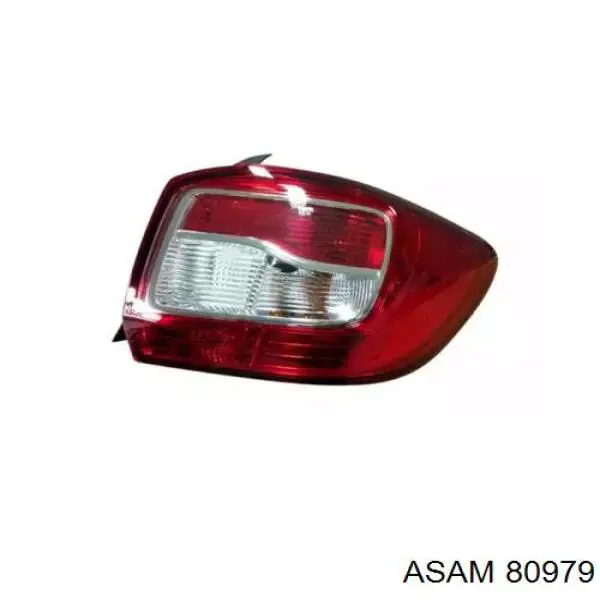 Фонарь задний правый 265501454R Qsp-m