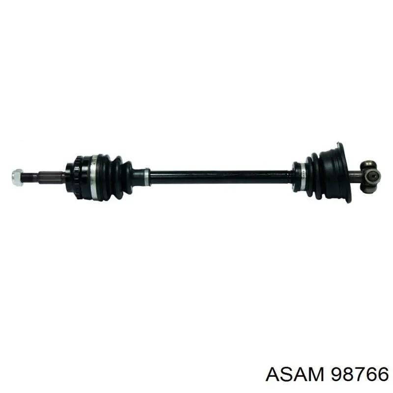 98766 Asam Полуось передняя левая