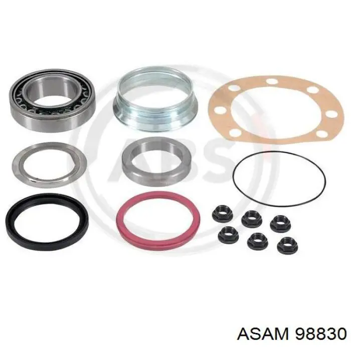 Подшипники задней ступицы Asam 98830 цена, от 14.70 USD