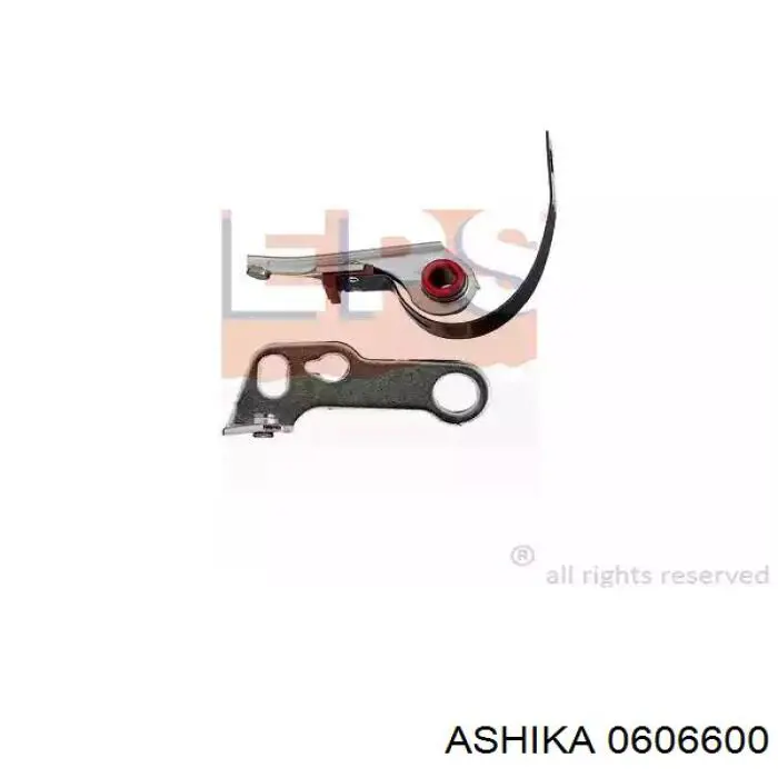 Контактная группа замка зажигания Ashika 0606600