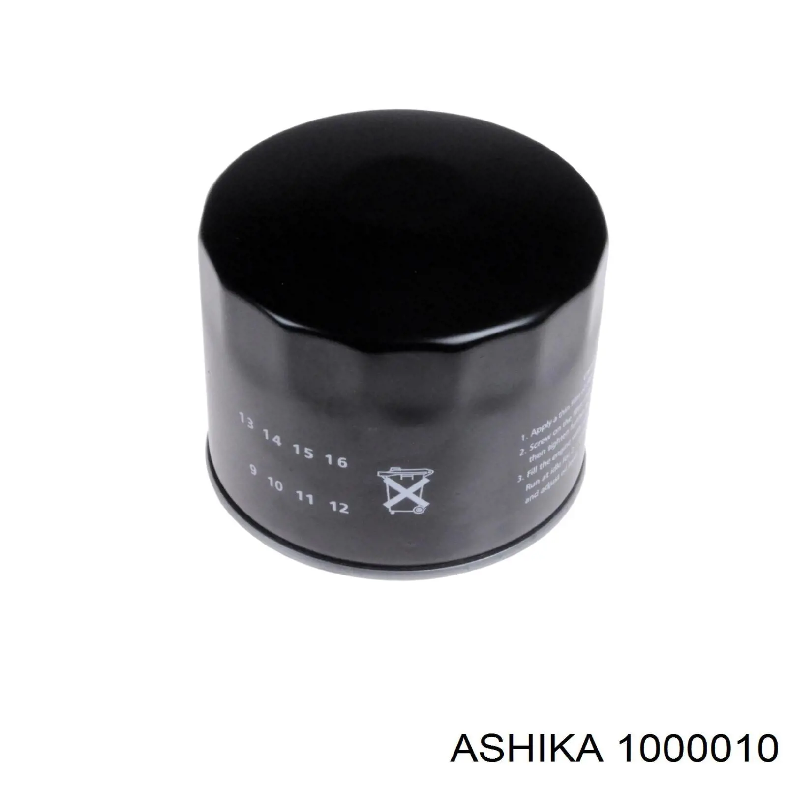 Filtro de aceite 1000010 Ashika