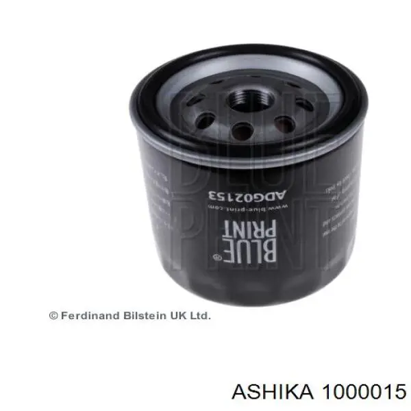 Filtro de aceite 1000015 Ashika