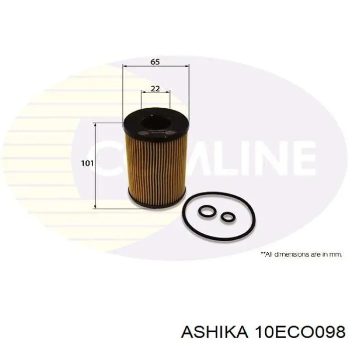 Купить 10ECO098 Ashika Фильтр центробежный очистки масла