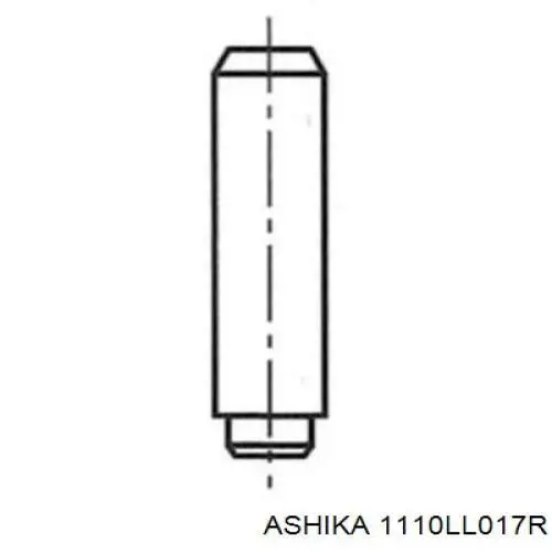 Купить 1110LL017R Ashika Наконечник рулевой тяги, внешний