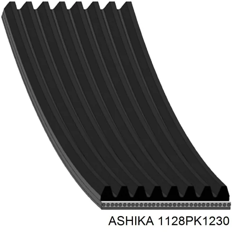 1128PK1230 Ashika ремень генератора
