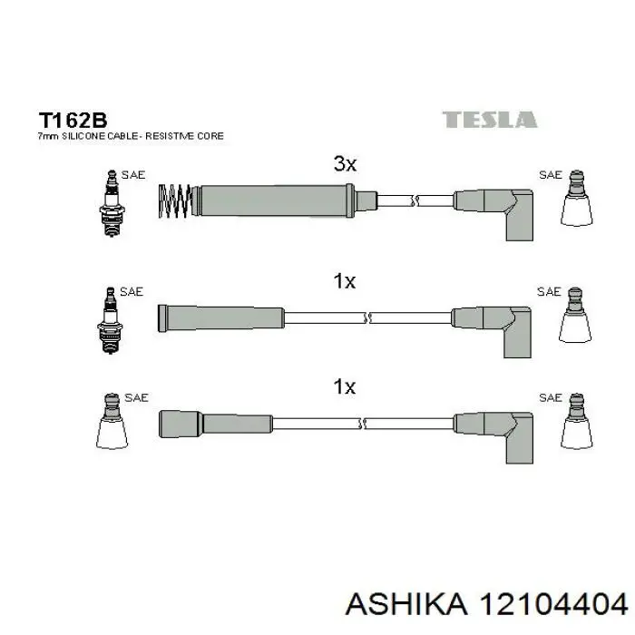 Крышка трамблера 12104404 Ashika