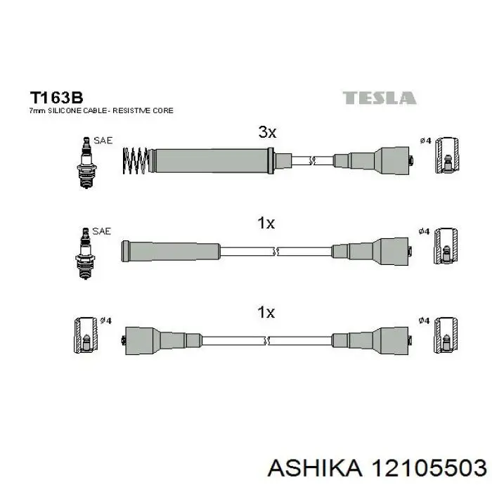 Трамблёр Ashika 12105503