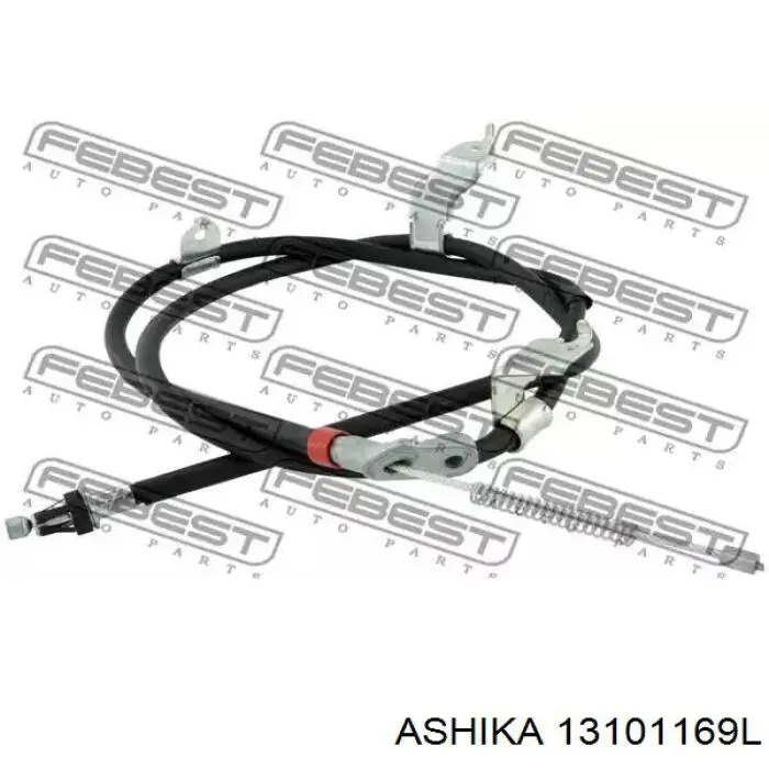 Трос ручника задний Ashika 13101169L