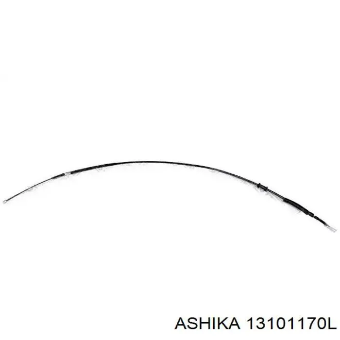 131-01-170L Ashika трос ручного тормоза задний левый