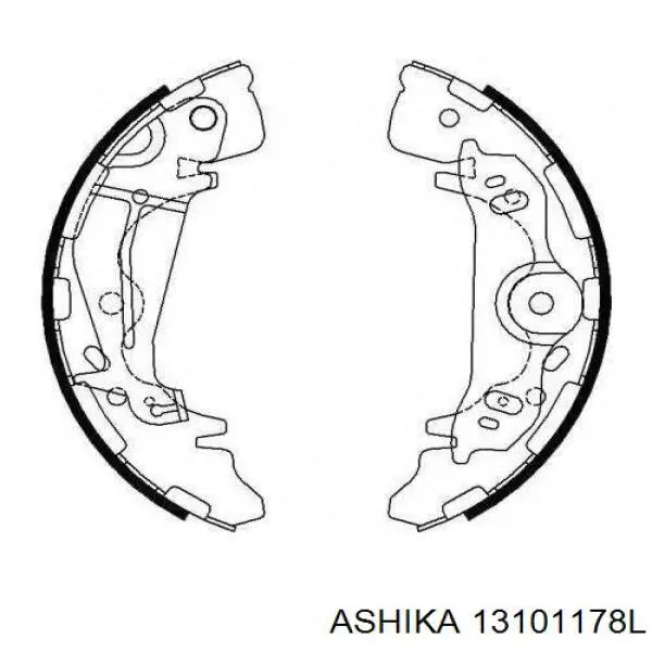 Трос ручника задний Ashika 13101178L