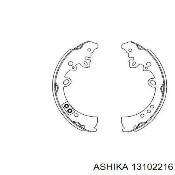 Трос ручника 13102216 Ashika