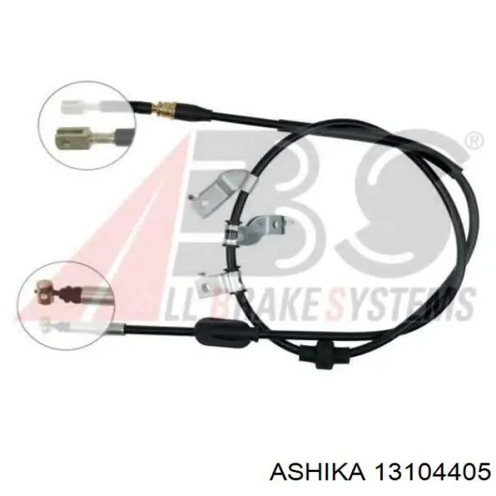 Трос ручника 13104405 Ashika
