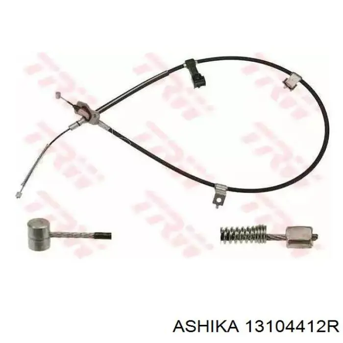 Задний правый трос ручника 13104412R Ashika