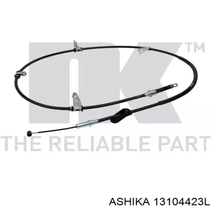 Трос ручного тормоза задний Ashika 13104423L цена, от 23.73 USD