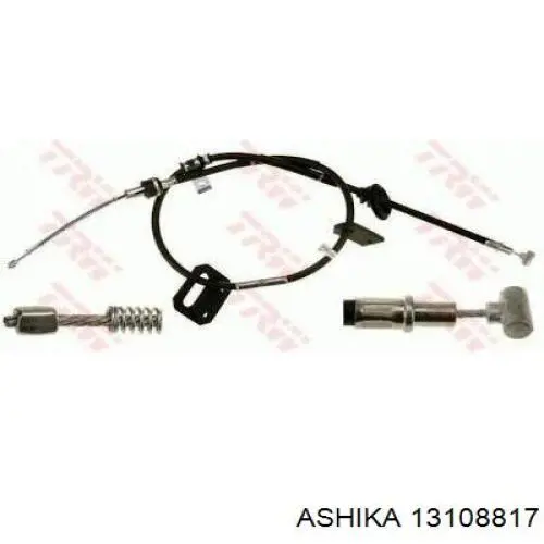 Трос ручного тормоза задний Japan Parts BC817 цена, от 24.52 USD