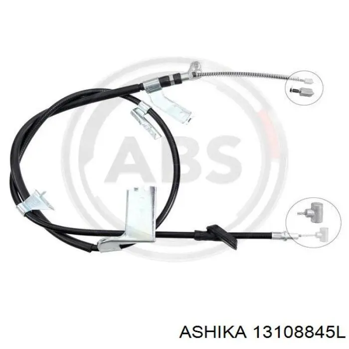 Трос ручника задний Linex 410124