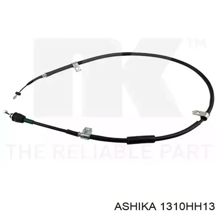 Cable de freno de mano trasero derecho 1310HH13 Ashika