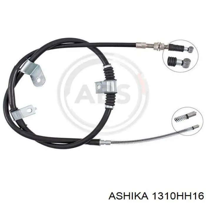 Трос ручника 1310HH16 Ashika