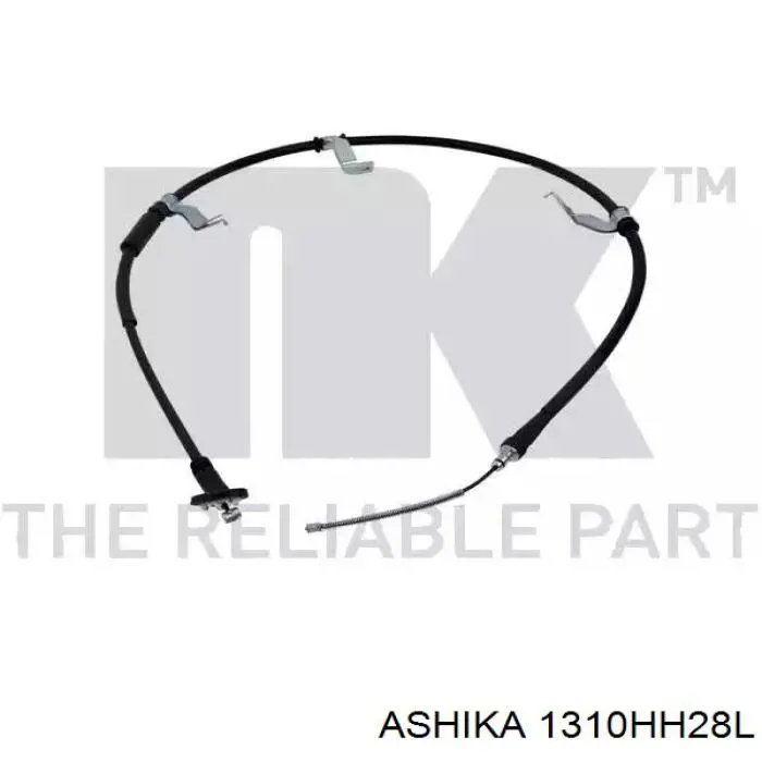 Трос ручника задний Ashika 1310HH28L