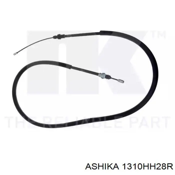 Трос ручника задний правый Ashika 1310HH28R