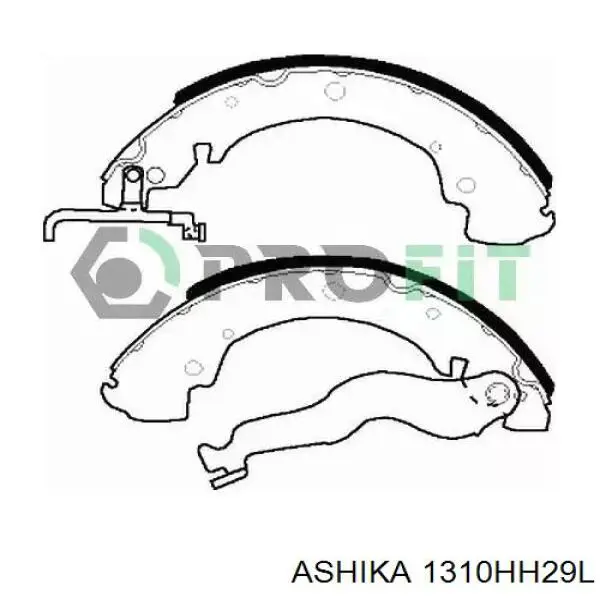Купить 1310HH29L Ashika Трос стояночного тормоза задний левый