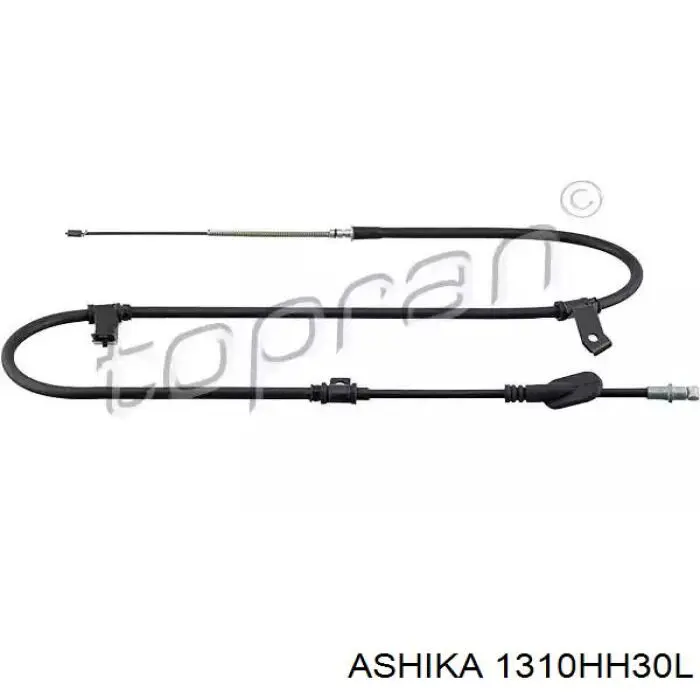 Трос ручника 1310HH30L Ashika