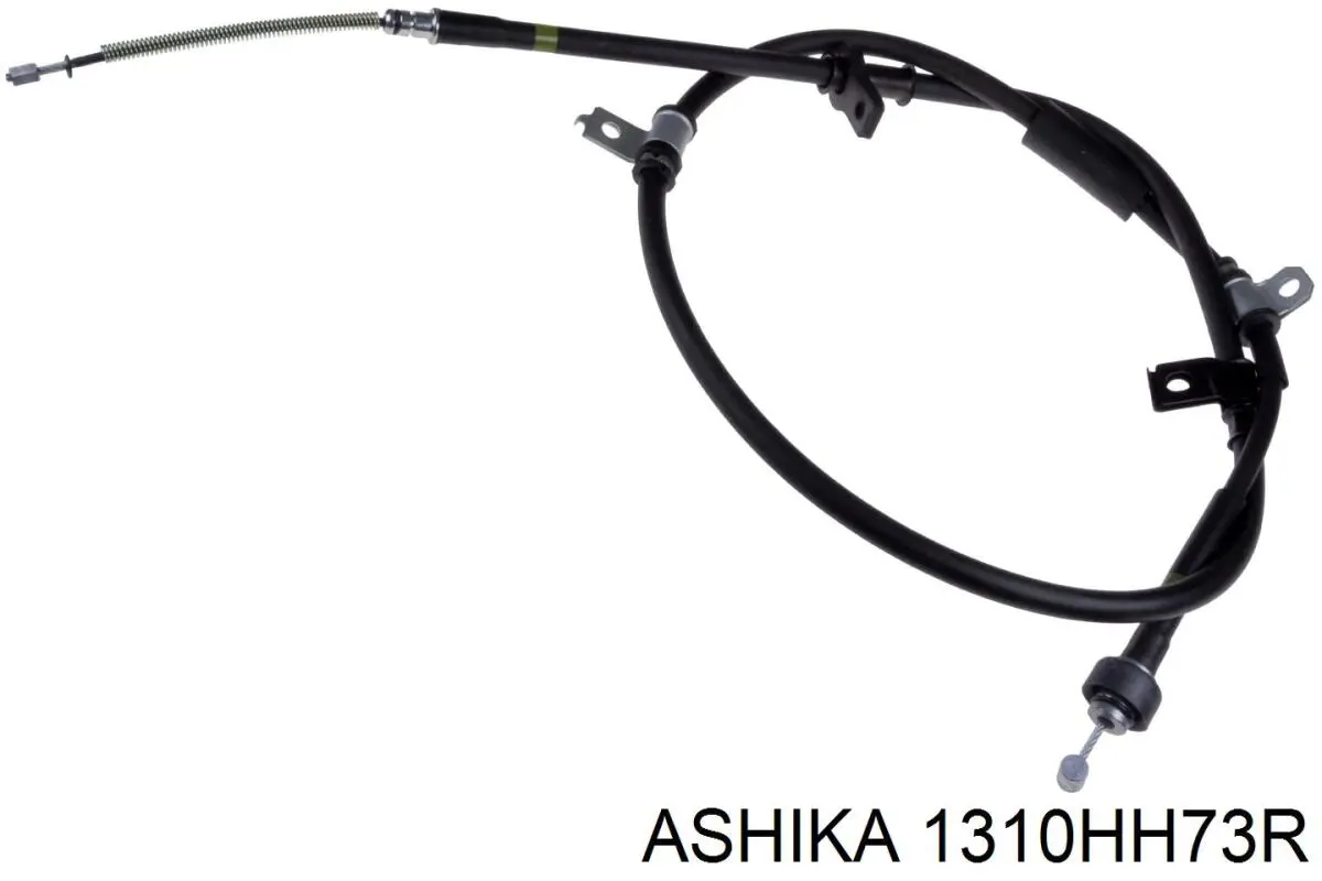 131-0H-H73R Ashika трос ручного тормоза задний правый