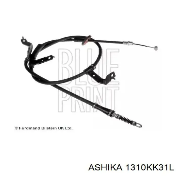 Трос ручника задний ABS K17889