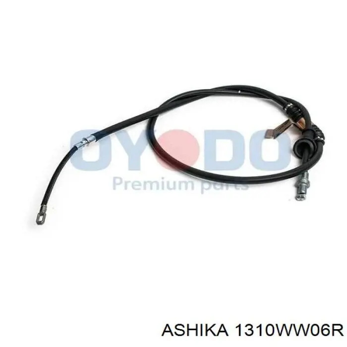 Трос ручника задний правый Ashika 1310WW06R