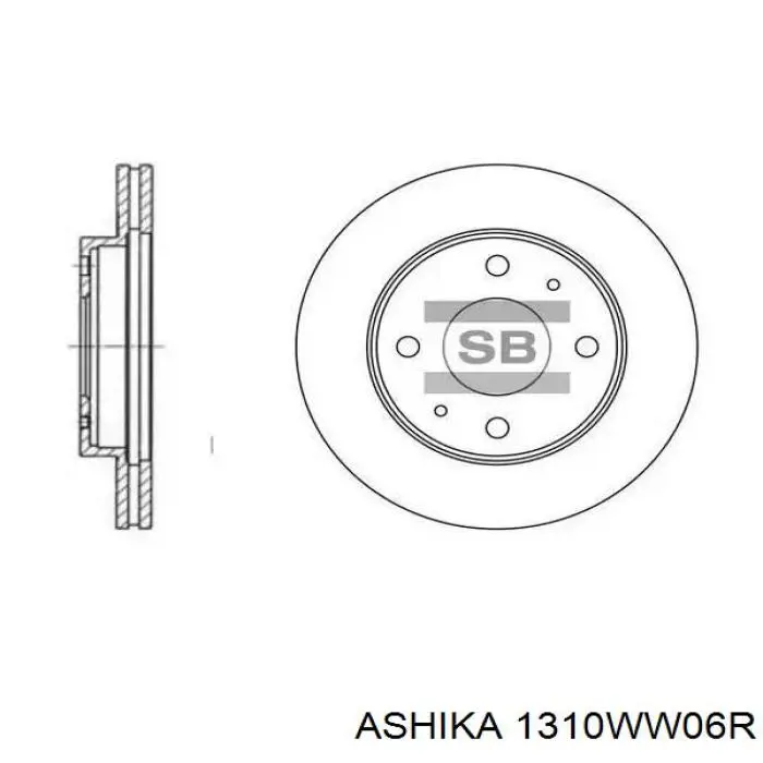 1310WW06R Ashika