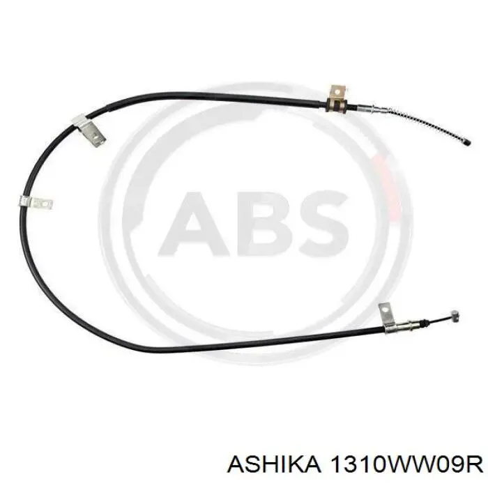 Задний правый трос ручника 1310WW09R Ashika