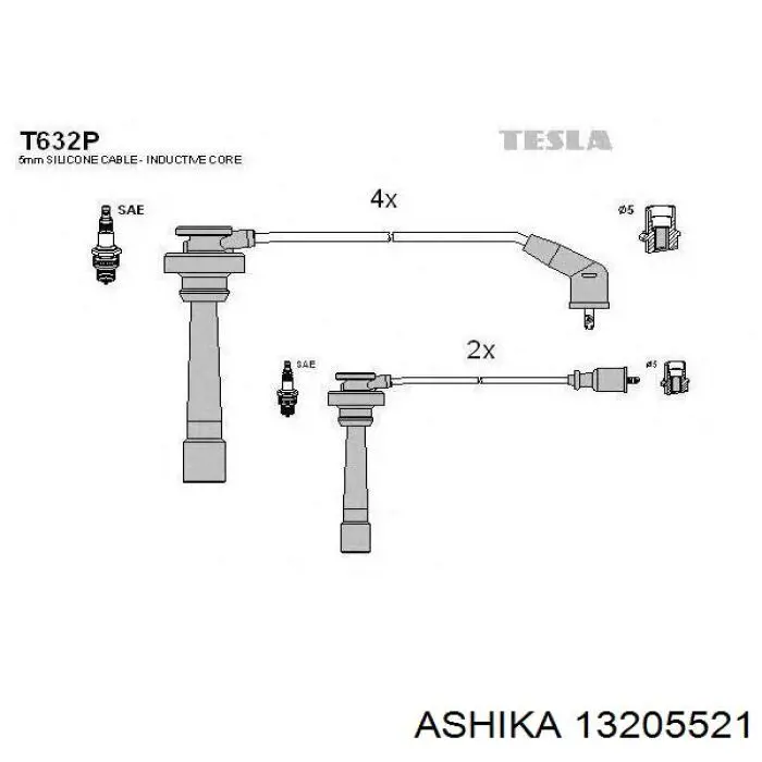 Провода зажигания Hyundai/Kia 2744039800 цена, от 21.52 USD