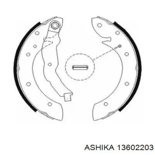 Направляющая суппорта заднего нижняя Ashika 13602203 цена, от 6.12 USD