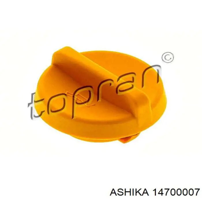 147-00-007 Ashika крышка маслозаливной горловины