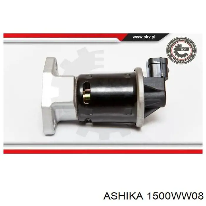 Клапан EGR, рециркуляції газів 1500WW08 Ashika