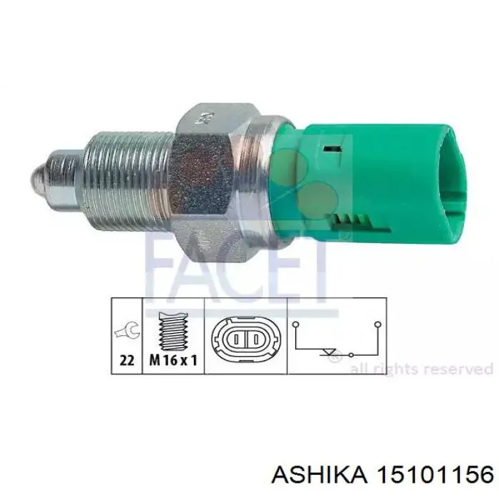 Датчик АБС задний правый 78276 FAE