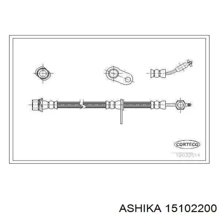 Датчик АБС (ABS) передний левый 30523 ABS